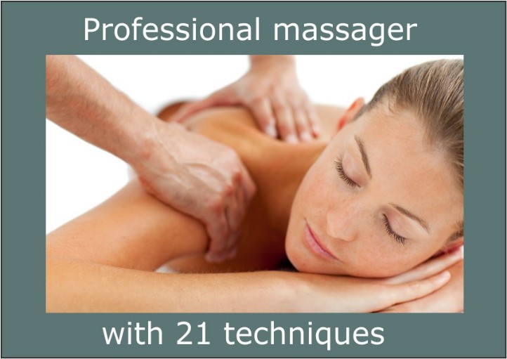 Professional massager 21+ technique